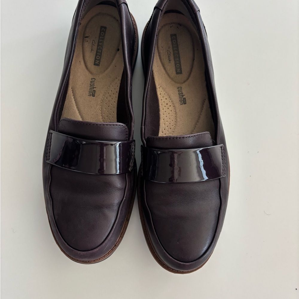 Clark’s Dark burgundy Women's Loafers